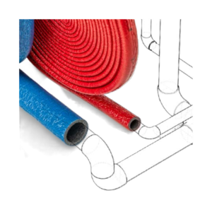 Otuliny niebieskie i czerwone w kręgach